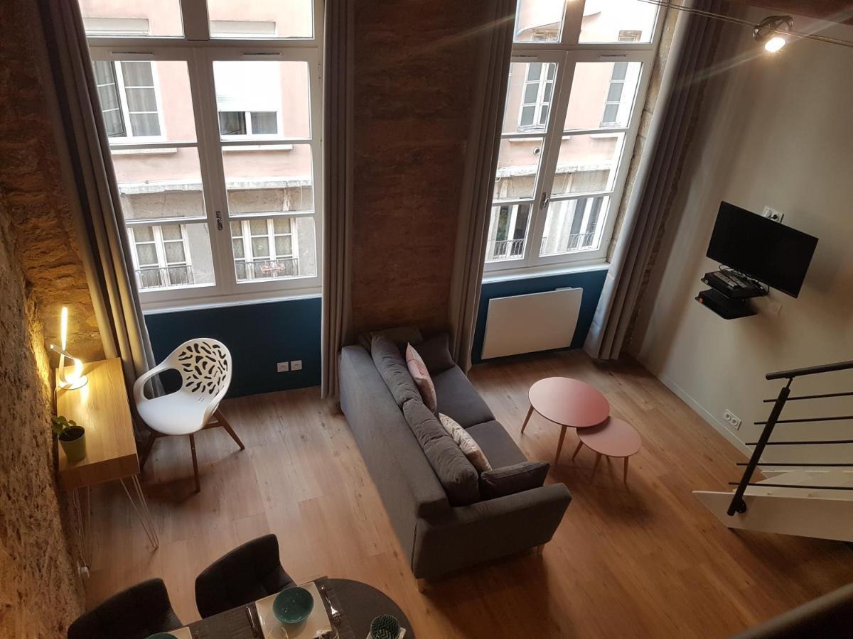 ליון Charmant Appartement Style Canut Pentes Croix Rousse מראה חיצוני תמונה
